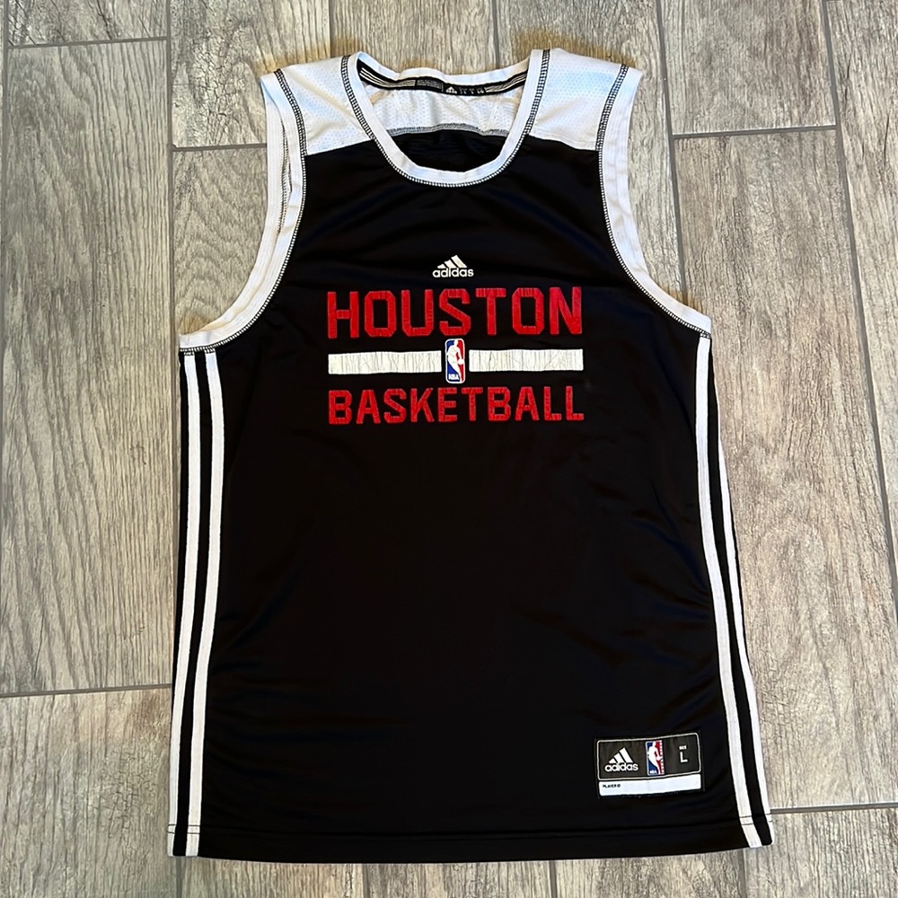 ADIDAS training HOUSTON ROCKETS jersey L